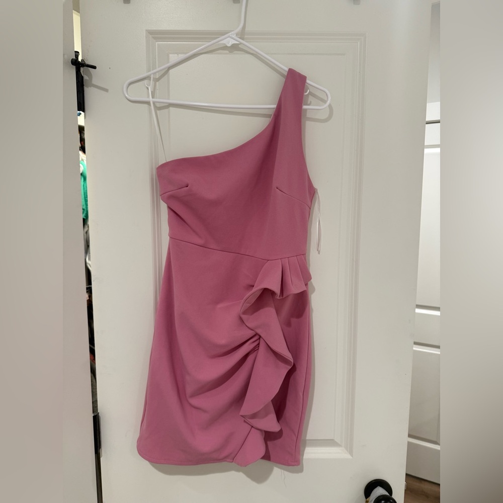 Hello Molly Pink Cocktail dress